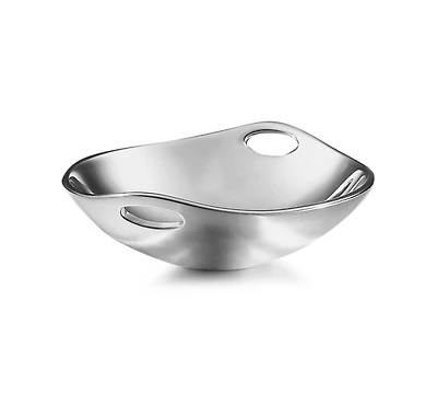 Nambe 10" Handled Bowl