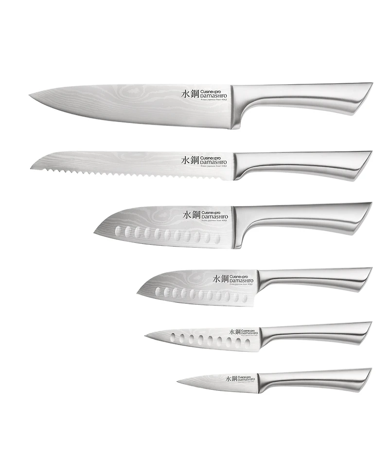 Cuisine::pro Damashiro Kinzoku Knife Block Set, 7 Piece