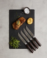 Cuisine::pro Damashiro 5" Emperor Steak Knife Set, 4 Piece
