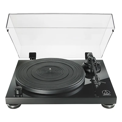 Audio-Technica At-LPW50PB Fully Manual Belt-Drive Turntable (Piano Black)
