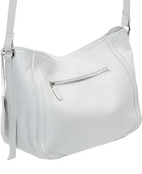 Mancini Women's Pebbled Sophia Crossbody Handbag