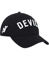 Men's '47 Brand Black New Jersey Devils Clean Up Adjustable Hat