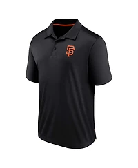 Men's Fanatics Black San Francisco Giants Hands Down Polo Shirt