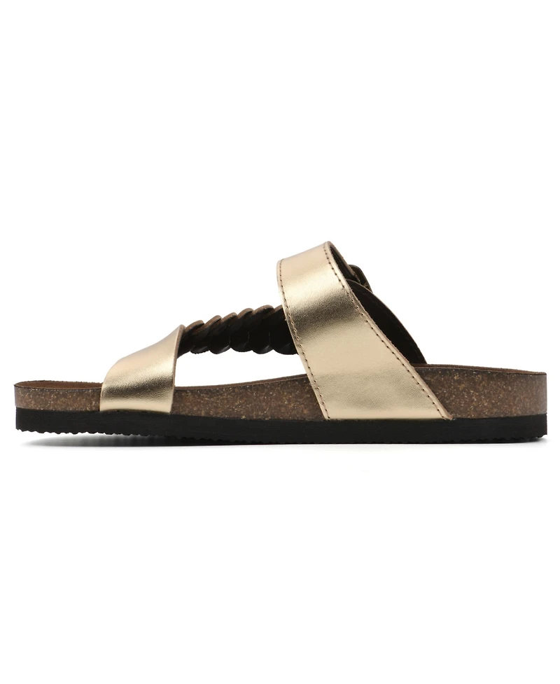 White Mountain Women's Happier Footbeds Sandals