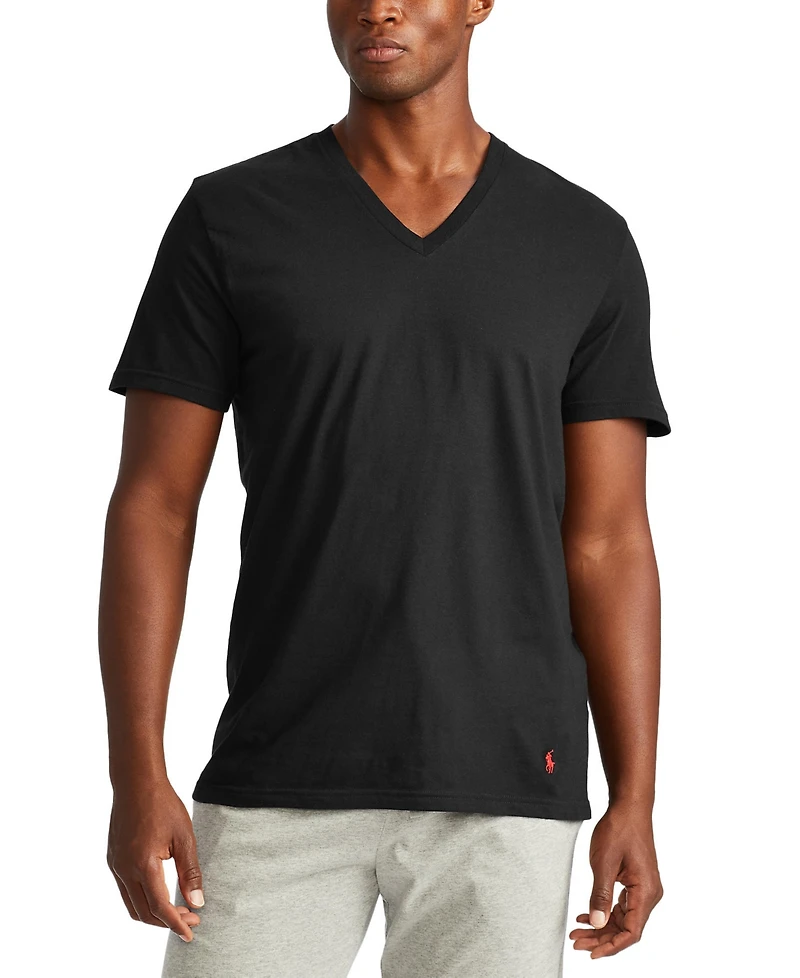 Polo Ralph Lauren Men's 3-Pack V-Neck Classic Undershirts
