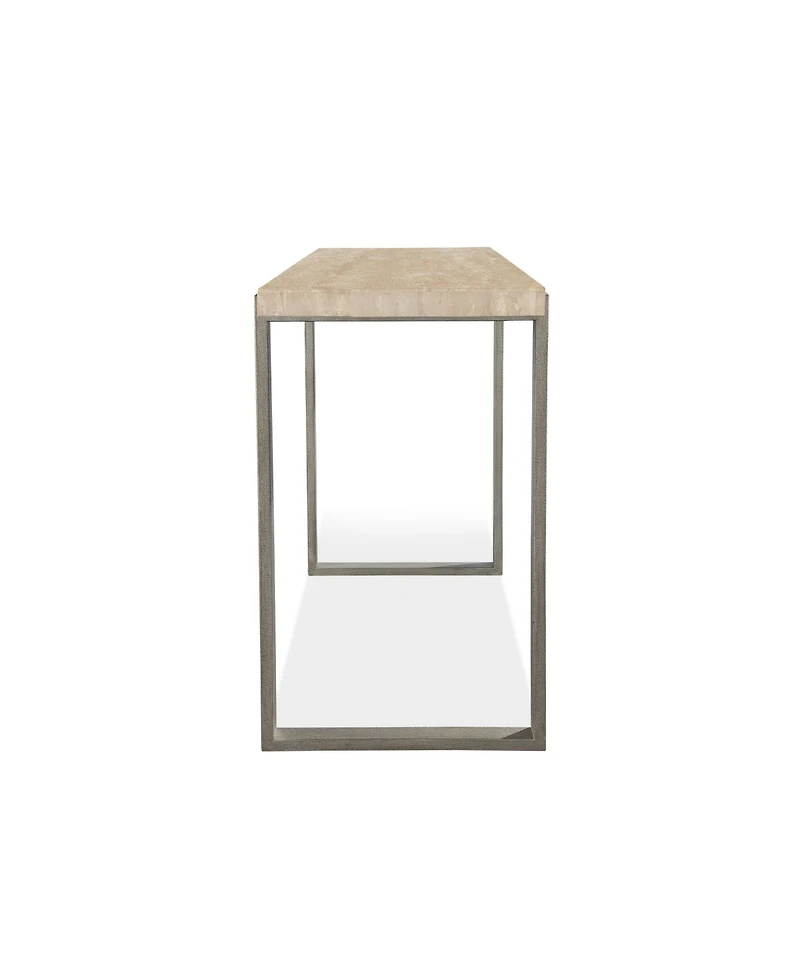 Ariela Travertine Occasional Console Table