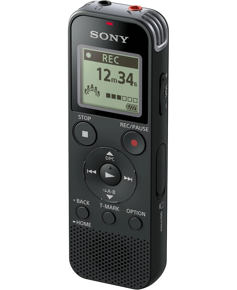 Sony Digital Voice Recorder With Built-In Usb