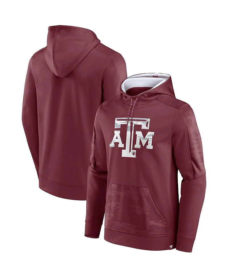 Men's Fanatics Maroon Texas A&M Aggies On The Ball Pullover Hoodie