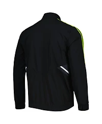Men's adidas Black Manchester United Presentation Aeroready Full-Zip Jacket