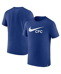 Men's Nike Blue Chelsea Swoosh T-shirt