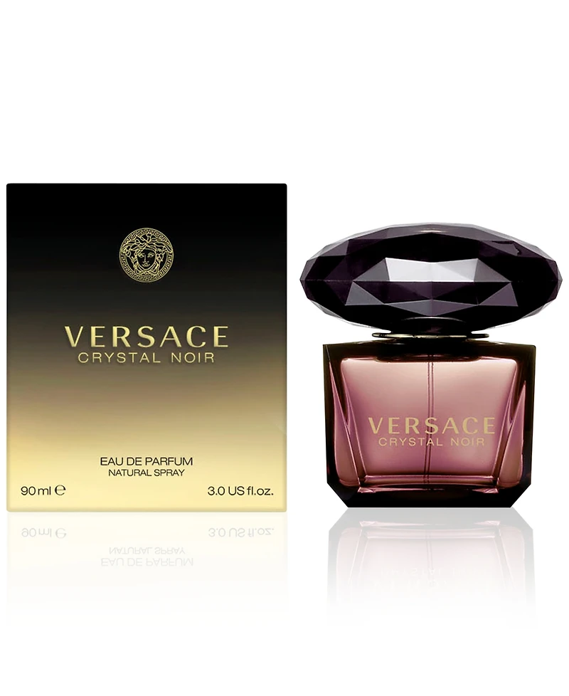 Versace Crystal Noir Eau de Parfum Spray, 3 oz.
