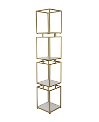 Marble Glam Shelving Unit