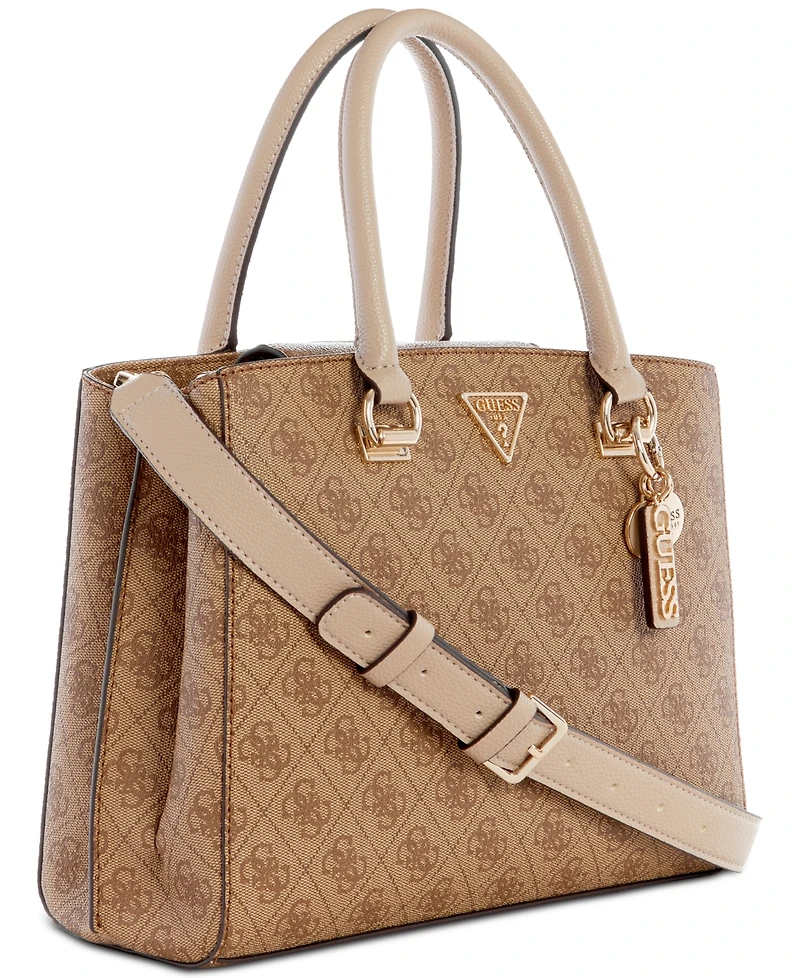 Guess Noelle Girlfriend Medium 4G Basique Monogram Satchel