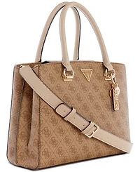 Guess Noelle Girlfriend Medium 4G Basique Monogram Satchel