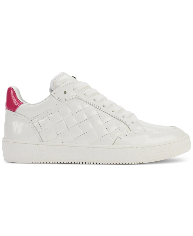 Dkny Women's Oriel Quilted Lace-Up Low-Top Sneakers