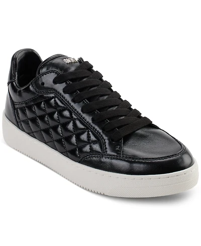 Dkny Women's Oriel Quilted Lace-Up Low-Top Sneakers