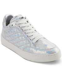 Dkny Women's Oriel Quilted Lace-Up Low-Top Sneakers