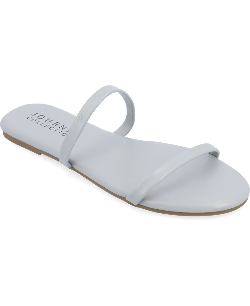 Journee Collection Women's Adyrae Flat Sandals