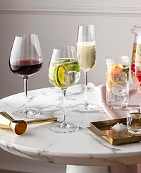 Villeroy & Boch Rose Garden Red Wine Glass, Set of 4