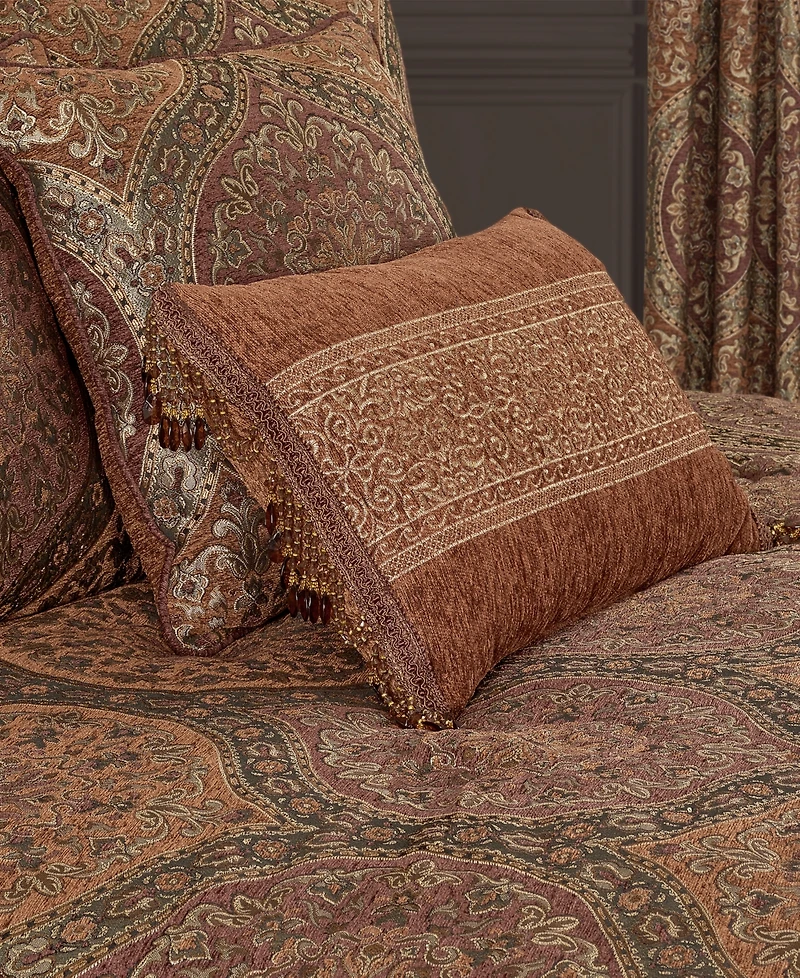 J Queen New York Harvest Moon Boudoir Decorative Pillow, 15" x 22"