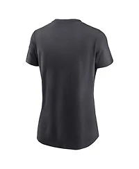 Women's Nike Anthracite New York Giants 2022 Nfl Playoffs T-shirt