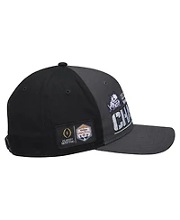 Men's Nike Black Tcu Horned Frogs College Football Playoff 2022 Fiesta Bowl Champions Locker Room CL99 Adjustable Hat