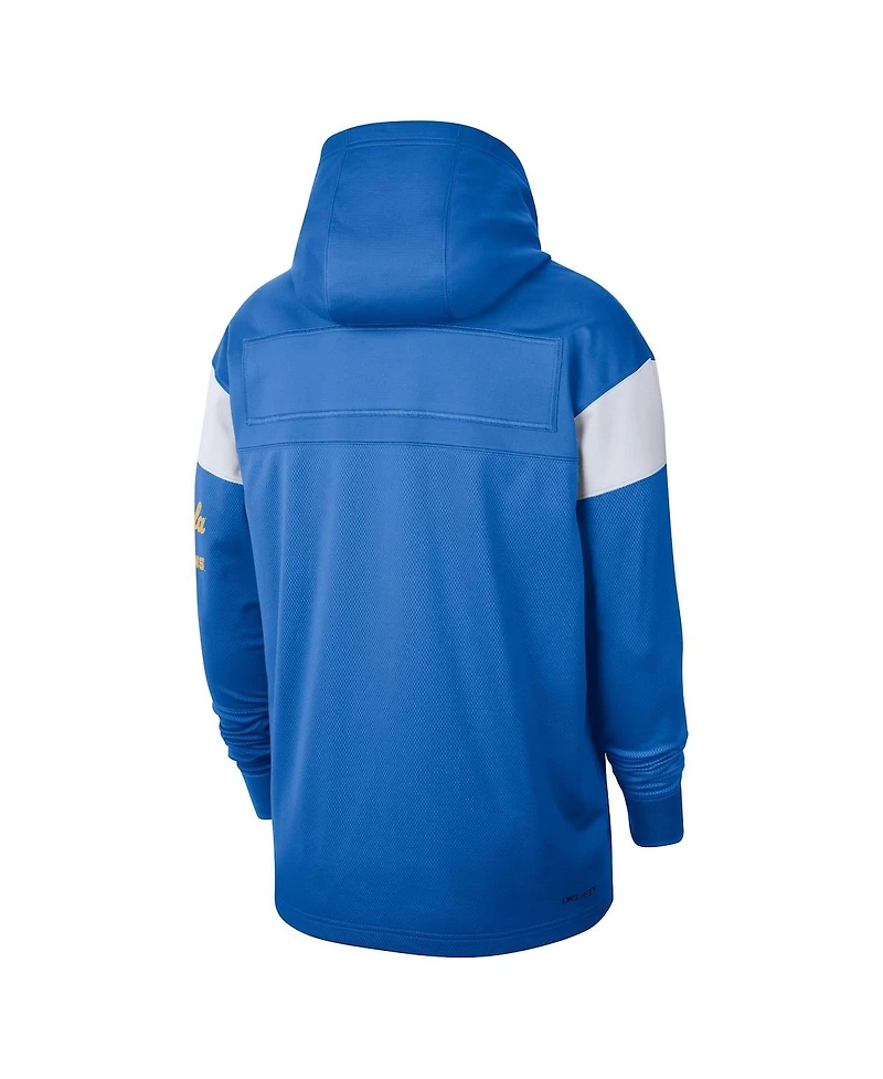 Men's Nike Blue Ucla Bruins Jersey Performance Pullover Hoodie