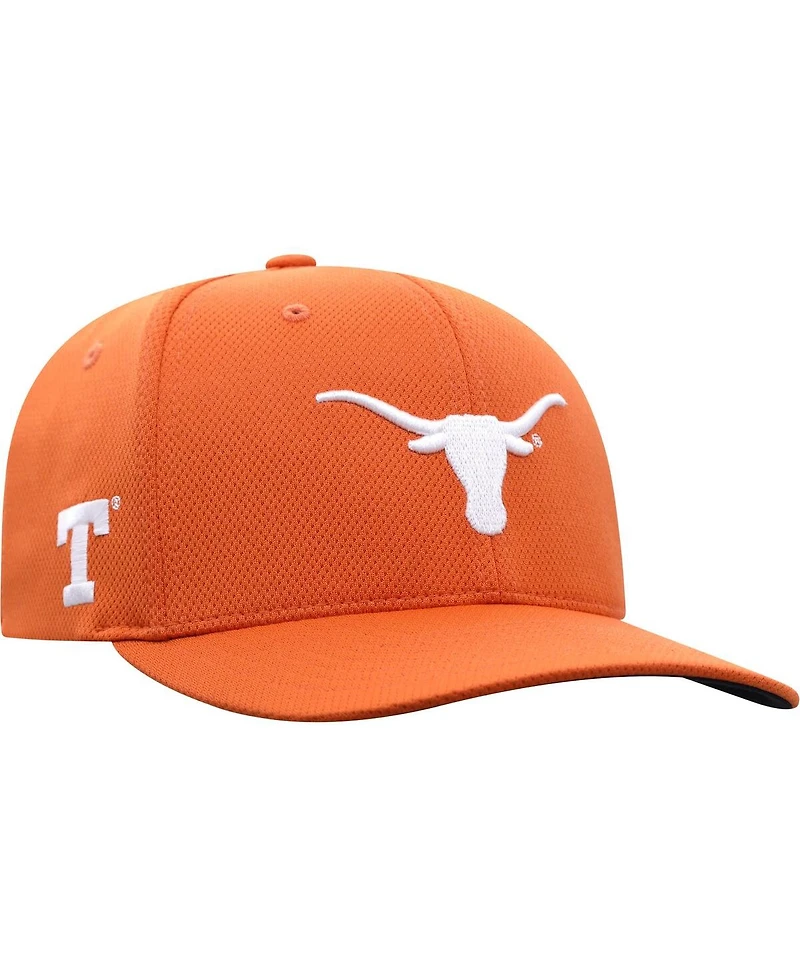 Men's Top of the World Texas Orange Texas Longhorns Reflex Logo Flex Hat
