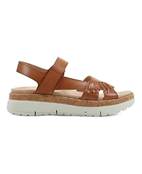 Easy Spirit Women's Ilena Casual Strappy Platform Sandals