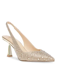 Betsey Johnson Women's Clark Slingback Evening Pumps