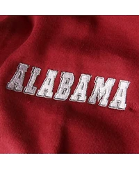 Women's Stadium Athletic Crimson Alabama Tide Big Logo Pullover Hoodie
