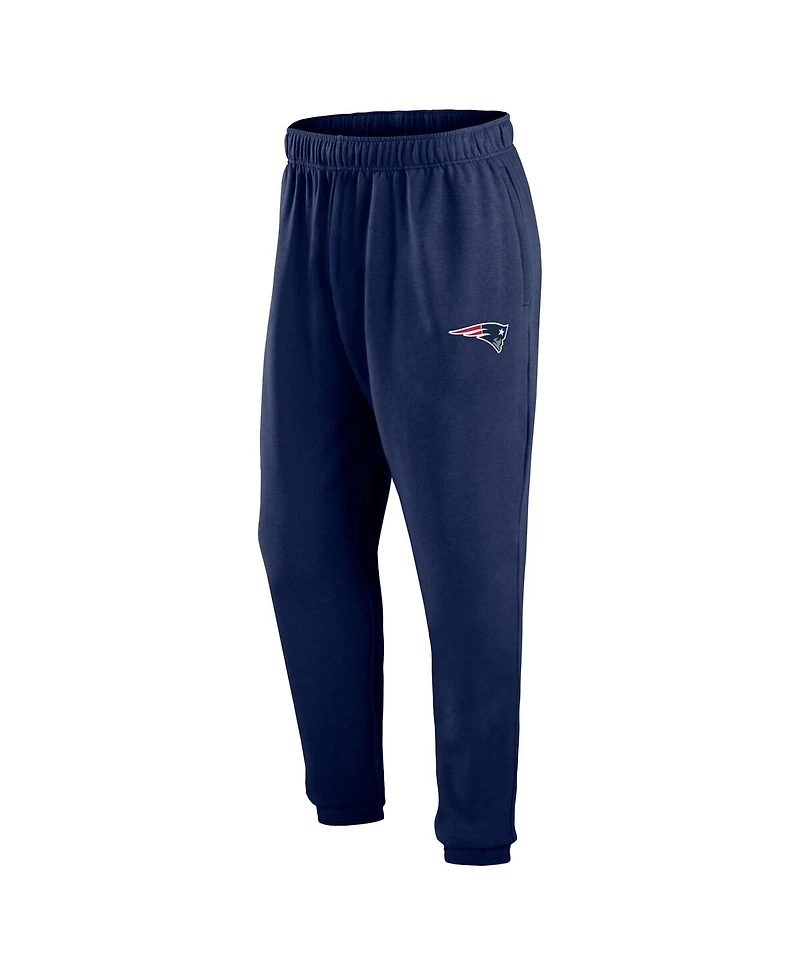 Men's Fanatics Navy New England Patriots Big and Tall Tracking Sweatpants