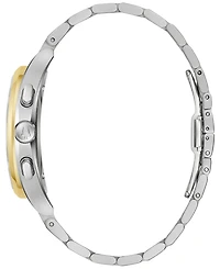 Bulova Men's Chronograph Curv Two-Tone Stainless Steel Bracelet Watch 44mm