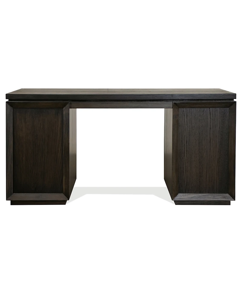 Prelude 62" Wood Dovetail Joinery Executive Desk