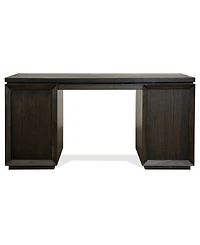 Prelude 62" Wood Dovetail Joinery Executive Desk