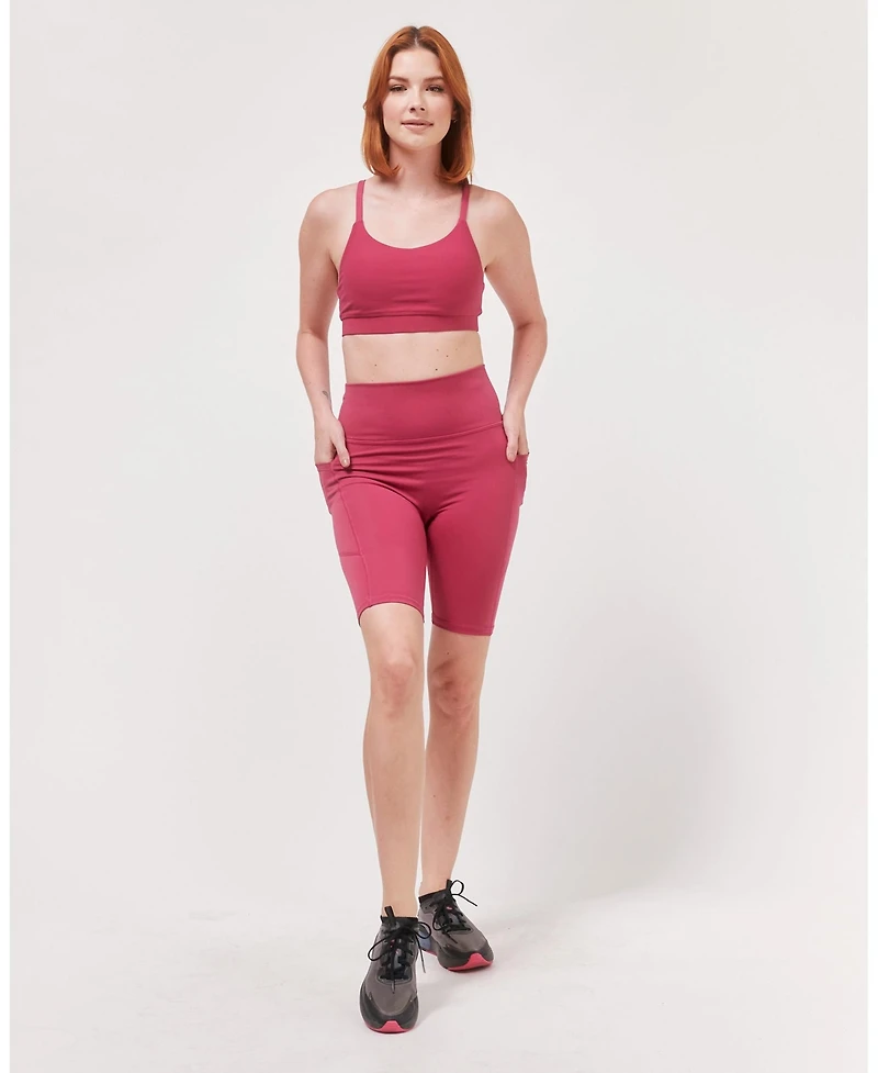 Rebody Active Women's Making Moves Pocket Biker Shorts 8.5"