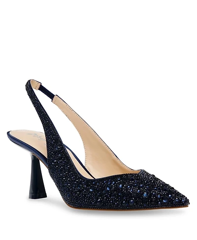 Betsey Johnson Women's Clark Slingback Evening Pumps