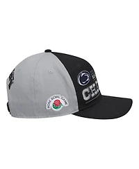 Men's Nike Black Penn State Nittany Lions 2023 Rose Bowl Champions Locker Room CL99 Adjustable Hat