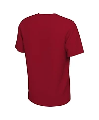 Men's Nike Red Georgia Bulldogs College Football Playoff 2022 Peach Bowl Champions Locker Room T-shirt