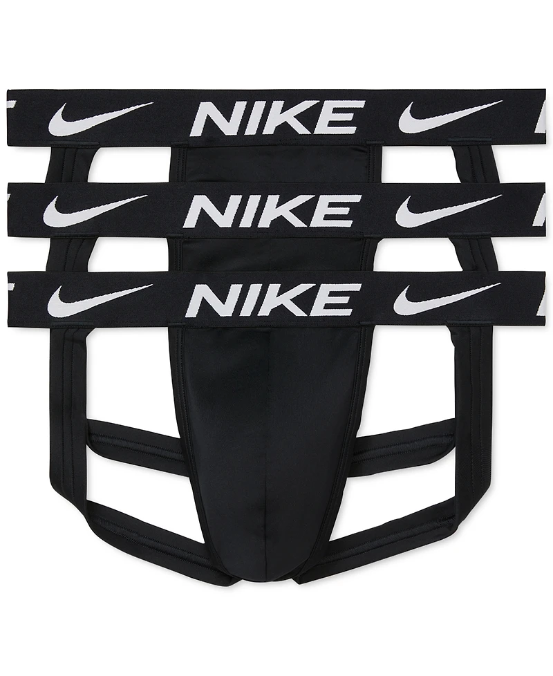 Nike Men's 3-Pack Essential Dri-fit Micro Jock Straps