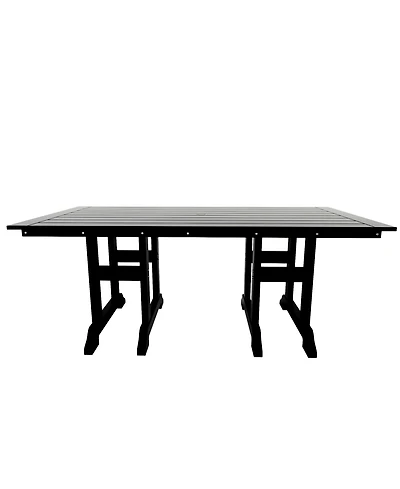 71" Outdoor Patio Dining Table