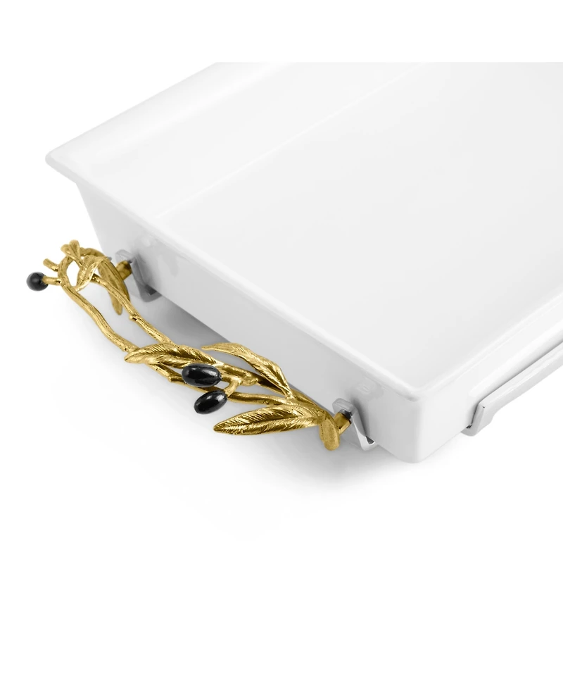 Michael Aram Olive Branch 3 Quart Casserole