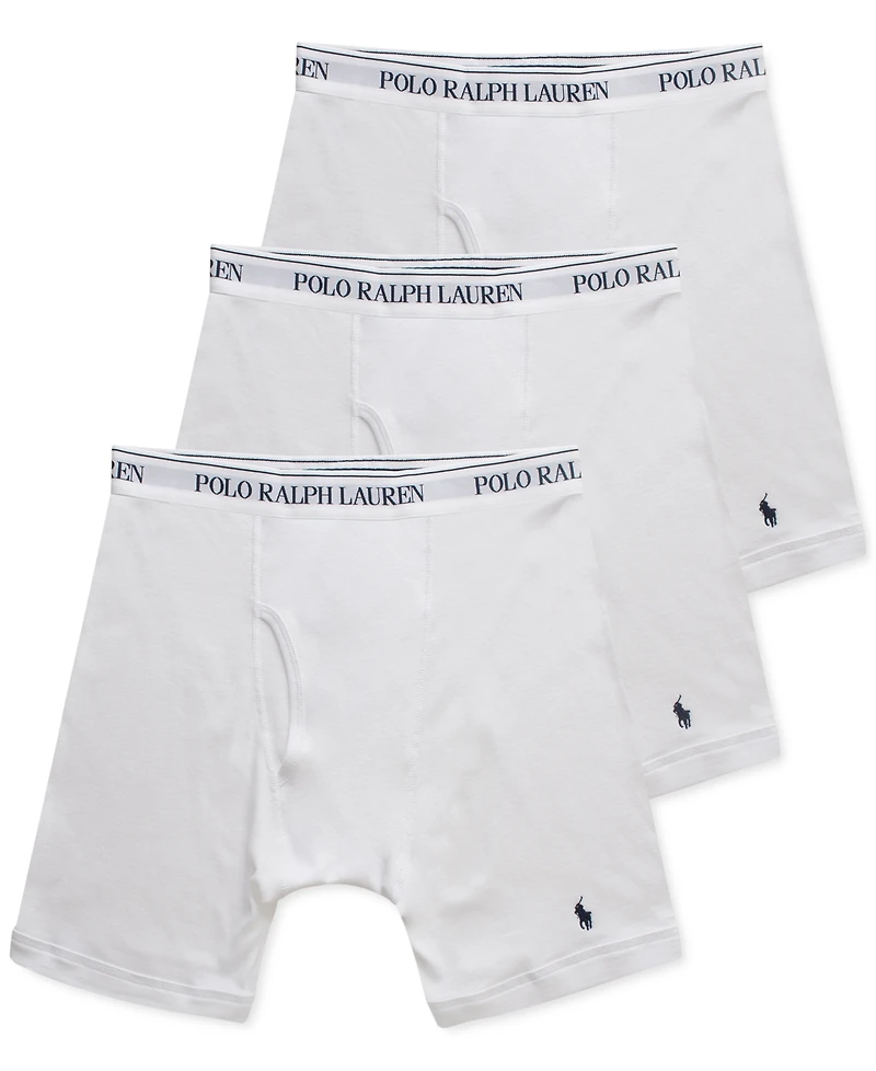 Polo Ralph Lauren Men's 3-Pack Classic-Fit Boxer Briefs