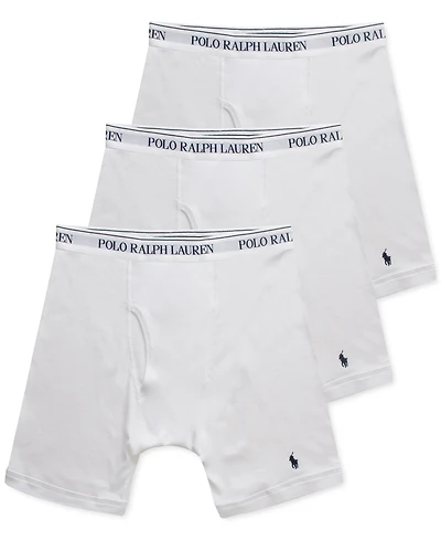 Polo Ralph Lauren Men's 3-Pack Classic-Fit Boxer Briefs