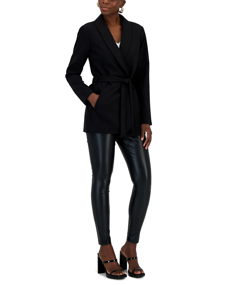 I.n.c. International Concepts Women's Faux-Leather Leggings, Created for Macy's