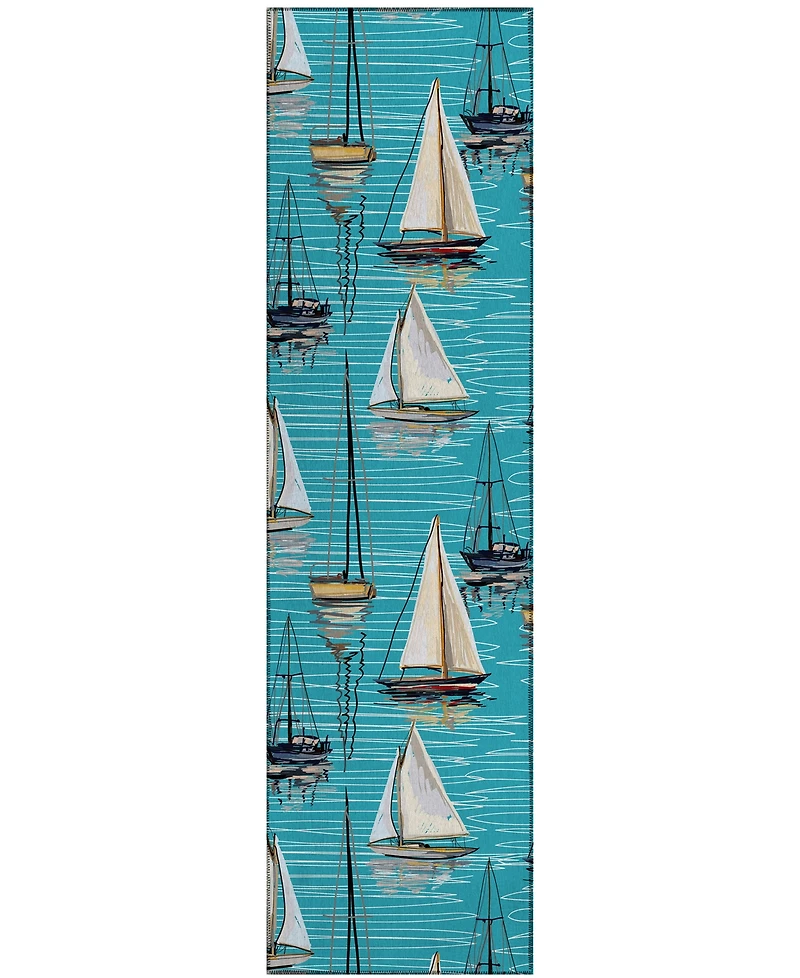 Dalyn Harbor Washable HA8 2'3" x 7'6" Runner Area Rug