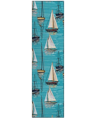 Dalyn Harbor Washable HA8 2'3" x 7'6" Runner Area Rug