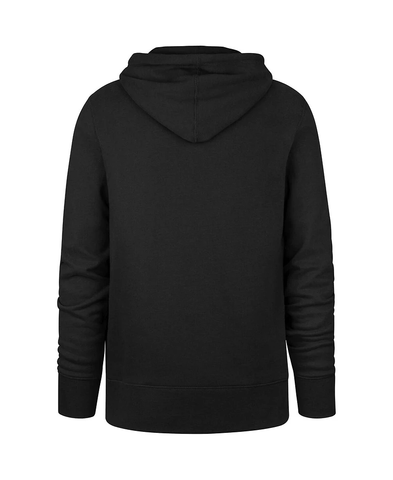 Men's '47 Brand Black Georgia Bulldogs College Football Playoff 2022 National Champions Helmet Pullover Hoodie