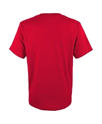 Big Boys Fanatics Red St. Louis Cardinals 2022 Nl Central Division Champions Locker Room T-shirt