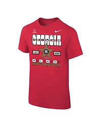 Big Boys Nike Red Georgia Bulldogs College Football Playoff 2022 National Champions Star Celebration T-shirt